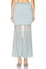 Alexis Franki Skirt in Powder Blue, view 3, click to view large image.