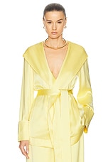 Alexis Mecca Top in Light Yellow, view 1, click to view large image.