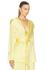 Alexis Mecca Top in Light Yellow, view 2, click to view large image.