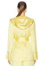 Alexis Mecca Top in Light Yellow, view 3, click to view large image.