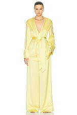 Alexis Mecca Top in Light Yellow, view 4, click to view large image.