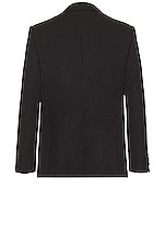 Alexander McQueen Trompe L'oeil Blazer in Black, view 2, click to view large image.