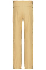 Alexander McQueen Drawcord Pants in Beige, view 2, click to view large image.