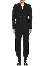 Alexander McQueen Cargo Trouser in Black, view 5, click to view large image.