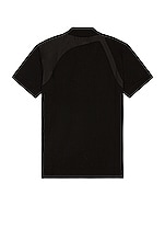 Alexander McQueen Polo Pullover in Black, view 2, click to view large image.