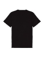 Alexander McQueen T-Shirt in Black & Mix, view 2, click to view large image.