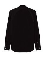 Alexander McQueen Shirt in Black, view 2, click to view large image.