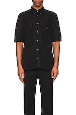 Alexander McQueen Shirt in Black, view 4, click to view large image.
