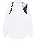 Alexander McQueen Shirt in White, view 1, click to view large image.