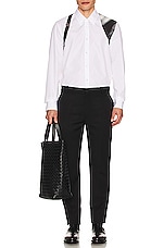 Alexander McQueen Shirt in White, view 5, click to view large image.