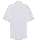 Alexander McQueen Pocket Bp Shirt in White, view 2, click to view large image.