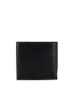 Alexander McQueen Billfold in Black & White, view 2, click to view large image.
