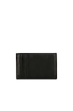 Alexander McQueen Card Holder in Black & White, view 2, click to view large image.