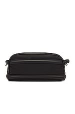 Alexander McQueen Wash Bag in Black, view 2, click to view large image.