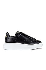 Alexander McQueen Sneaker in Black, view 1, click to view large image.