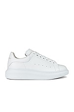 Alexander McQueen Sneaker in White, view 1, click to view large image.