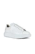 Alexander McQueen Sneaker in White, view 2, click to view large image.