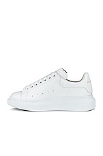 Alexander McQueen Sneaker in White, view 5, click to view large image.