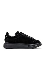 Alexander McQueen Sneaker in Black, view 1, click to view large image.
