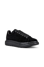 Alexander McQueen Sneaker in Black, view 2, click to view large image.