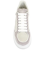 Alexander McQueen Oversized Sneaker in Concrete, view 4, click to view large image.