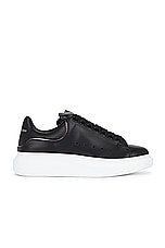 Alexander McQueen Oversized Sneaker in Black & Fume, view 1, click to view large image.