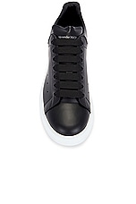 Alexander McQueen Oversized Sneaker in Black & Fume, view 4, click to view large image.
