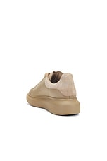 Alexander McQueen Low Top Sneaker in Stone, view 3, click to view large image.