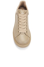 Alexander McQueen Low Top Sneaker in Stone, view 4, click to view large image.