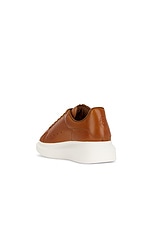 Alexander McQueen Oversized Sneaker in Faggio, view 3, click to view large image.