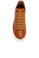 Alexander McQueen Oversized Sneaker in Faggio, view 4, click to view large image.