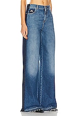 Alexander McQueen Denim Trouser in Worn Wash, view 2, click to view large image.