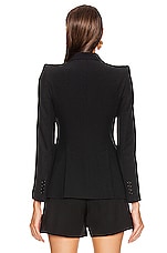 Alexander McQueen Tailored Jacket in Black, view 3, click to view large image.