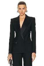 Alexander McQueen Tailored Jacket in Black, view 1, click to view large image.