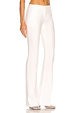 Alexander McQueen Tailored Pant in Light Ivory, view 2, click to view large image.
