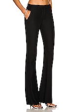 Alexander McQueen Tailored Pant in Black, view 2, click to view large image.