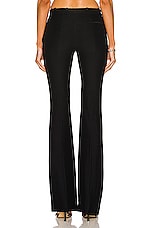 Alexander McQueen Narrow Bootcut Trouser in Black, view 3, click to view large image.