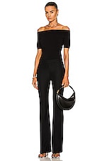 Alexander McQueen Tailored Pant in Black, view 4, click to view large image.