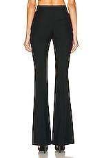 Alexander McQueen Wool Trouser in Black, view 3, click to view large image.