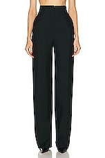 Alexander McQueen Tailored Trouser in Black, view 1, click to view large image.