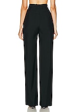 Alexander McQueen Tailored Trouser in Black, view 3, click to view large image.
