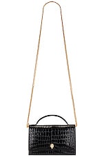 Alexander McQueen Medium Skull Bag in Black, view 6, click to view large image.