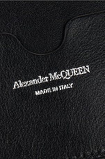 Alexander McQueen Bow Small Bag in Black & White, view 7, click to view large image.