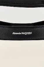 Alexander McQueen Bow Small Bag in Black & White, view 8, click to view large image.