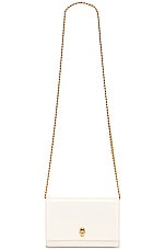 Alexander McQueen Small Skull Bag in Deep Ivory, view 6, click to view large image.