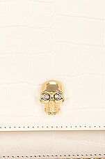 Alexander McQueen Small Skull Bag in Deep Ivory, view 8, click to view large image.