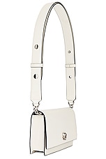Alexander McQueen Small Skull Bag in Soft Ivory, view 4, click to view large image.