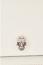 Alexander McQueen Small Skull Bag in Soft Ivory, view 8, click to view large image.
