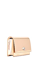 Alexander McQueen Small Skull Bag in Copper, view 4, click to view large image.