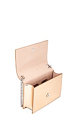 Alexander McQueen Small Skull Bag in Copper, view 5, click to view large image.